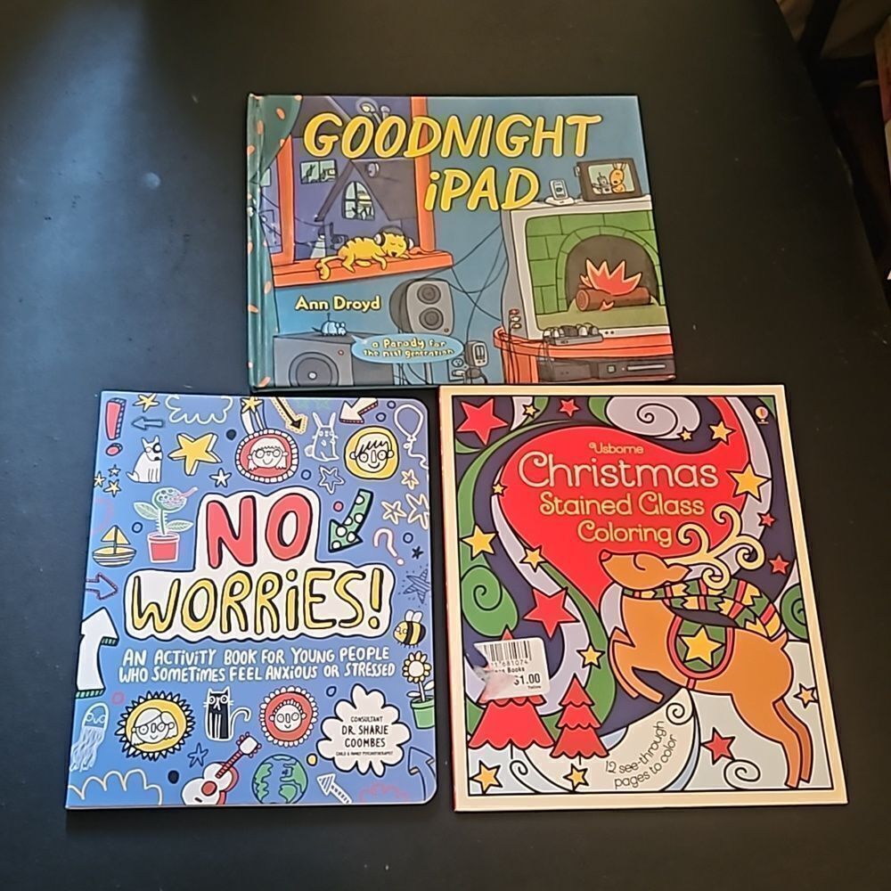 Bundle 3 books  like new condition